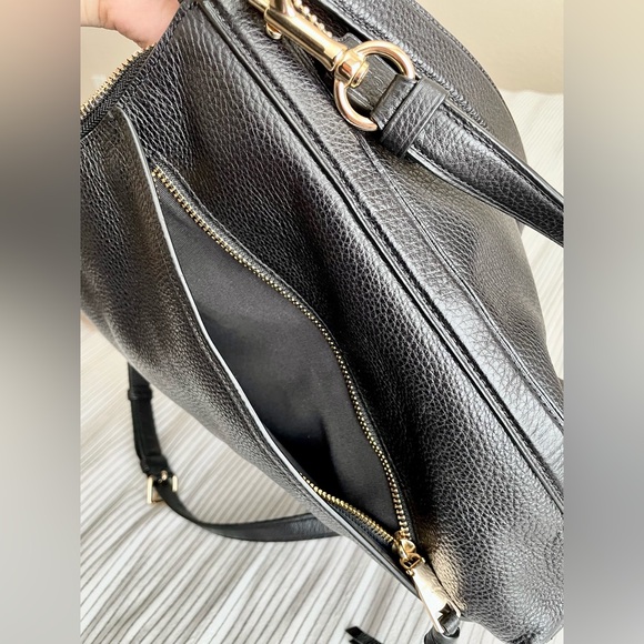 Coach Marlon Hobo Leather Tote Bag - Picture 10 of 15